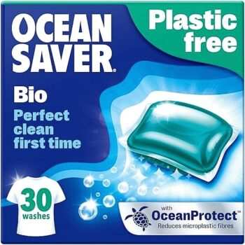 OceanSaver Plastic Free 30 Bio Washing Capsules