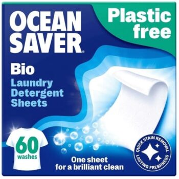 OceanSaver Plastic Free Bio Laundry Detergent Sheets
