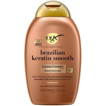 OGX Brazilian Keratin Smooth Conditioner (385ml)