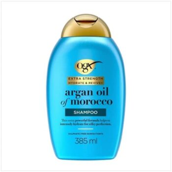 OGX Hydrate & Revive+ Argan Oil of Morocco Extra Strength pH Balanced Shampoo (385ml)