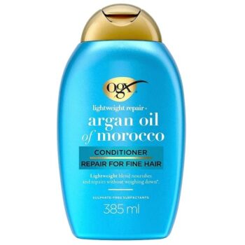 OGX Weightless Hydration Argan Oil Conditioner for Fine Hair (385ml)