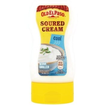 Old El Paso Mexican Squeezy Soured Cream Topping (230g)