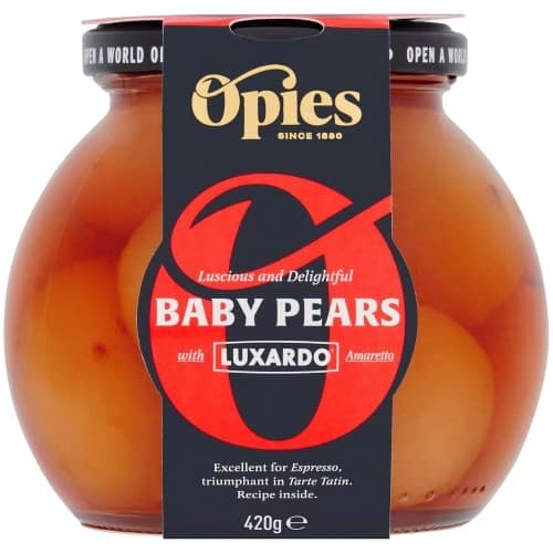 Opies Baby Pears With Luxardo Amaretto (420g)