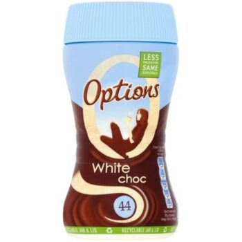 Options Belgian White Hot Chocolate Drink (220g)