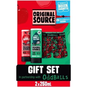 Original Source Odd Balls Boxers Gift Set (2 x 250ml)