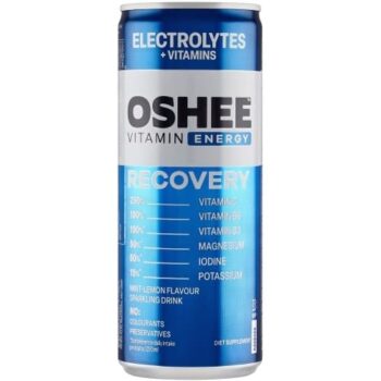 Oshee Vitamin Recovery Diet Supplement Mint-Lemon Flavour Sparkling Drink (250ml)
