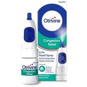 Otrivine Congestion Relief 0.1% Nasal Spray (10ml)