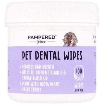 Pampered Paws Pet Dental Wipes