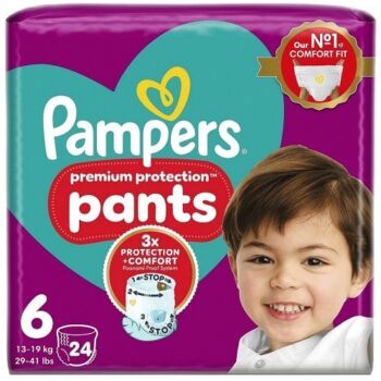Pampers Active Fit Nappy Pants Size 6 Essential Pack (24)