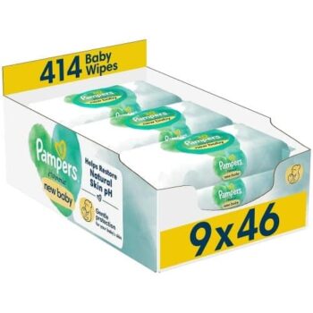 Pampers Harmonie New Baby Wipes 9x46 Pack (9)