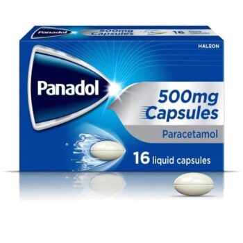 Panadol Paracetamol Liquid Capsules (16 x 500mg)