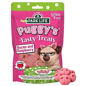Park Life Puggy's Tasty Treats Bacon and Raspberry Flavour