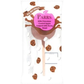 Parrs Milk Chocolate Decorated Apples Each