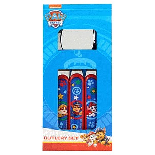 Paw Patrol 3pc Paw Patrol Cutlery Set
