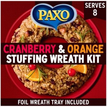 Paxo Cranberry & Orange Stuffing Wreath Kit