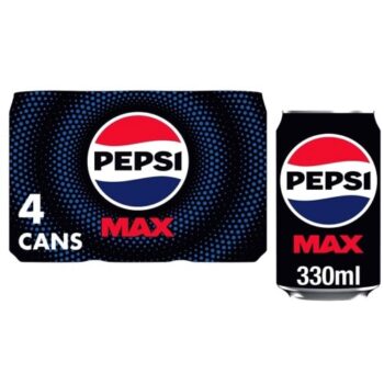 Pepsi Max (4 x 330ml)