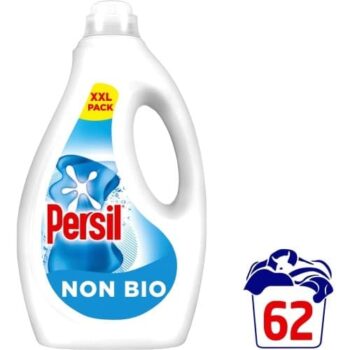 Persil Laundry Washing Liquid Detergent Non Bio 62 washes (1.674 L)