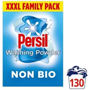 Persil Non Bio Sensitive Laundry Detergent Washing Powder 77 Washes (6500g)