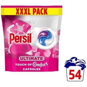 Persil Ultimate Touch of Comfort Laundry Washing Capsules 54 Washes