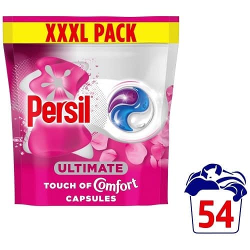 Persil Ultimate Touch of Comfort Laundry Washing Capsules 54 Washes