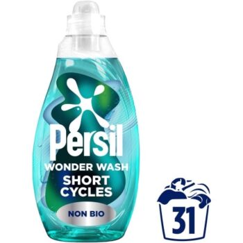 Persil Wonder Wash Non Bio Liquid Detergent Speed Clean (31 washes) (837ml)