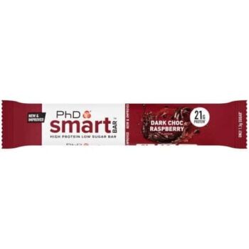 PHD Nutrition Dark Choc Raspberry Smart Bar (64g)