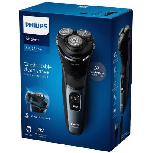 Philips Wet & Dry Electric Shaver Series 3000