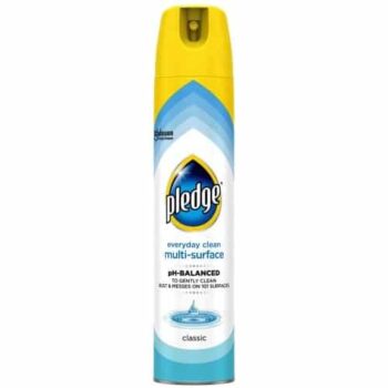 Pledge Everyday Clean Multi Surface Aerosol Polish Classic (250ml)