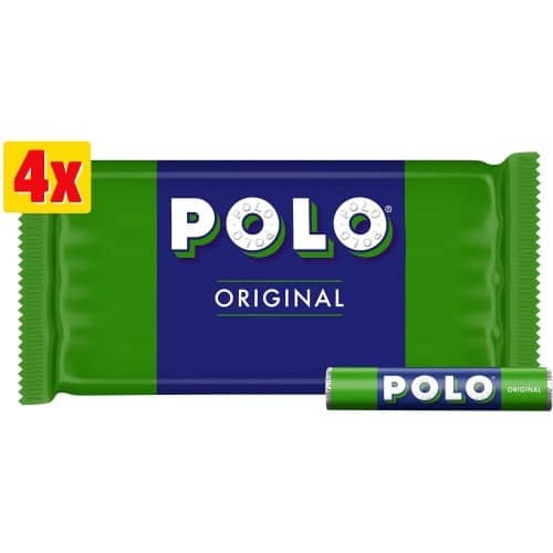 Polo Original Mint Sweet Paper Wrap Multipack (4 x 34g)