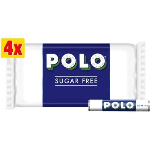 Polo Sugar Free Mints Roll Multipack (4 x 33.4g)