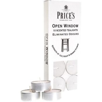 Price's Candles Open Window Odour Eliminating Tealights