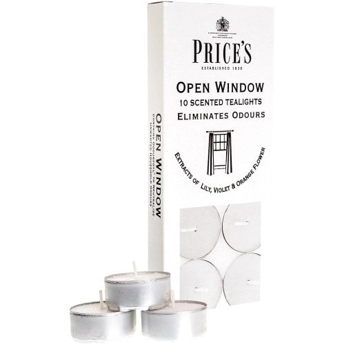 Price's Candles Open Window Odour Eliminating Tealights