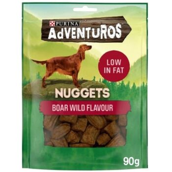 Purina Adventuros Dog Treats Boar Flavour Nuggets (90g)