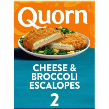 Quorn Vegetarian 2 Cheese & Broccoli Escalopes (2 x 240g)