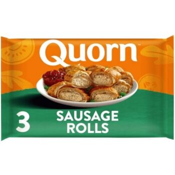 Quorn Vegetarian 3 Sausage Rolls (3 x 210g)