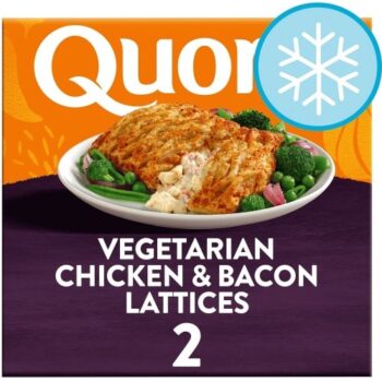 Quorn Vegetarian Chicken & Bacon Lattice (2 x 300g)