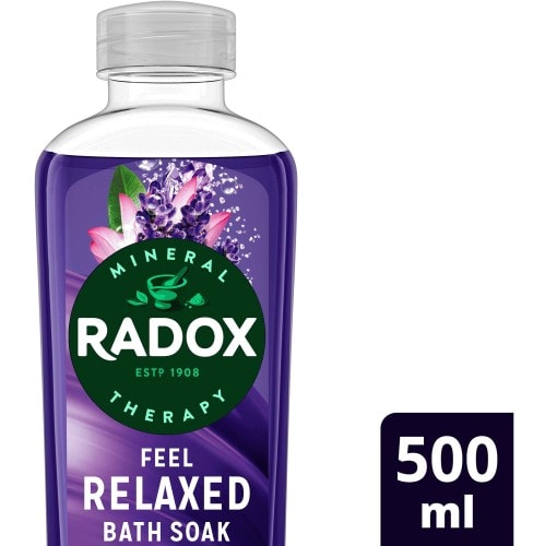 Radox Feel Relaxed Lavender & Waterlily Bath Soak (500ml)