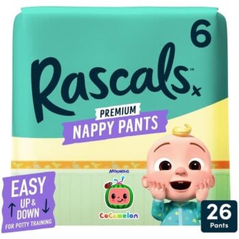 Rascals Cocomelon Size 6 Nappy Pants (26)