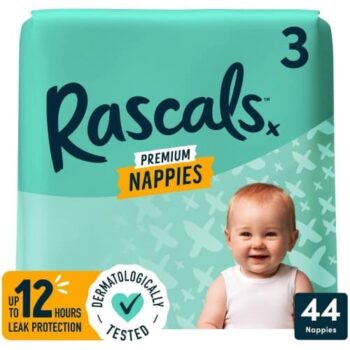 Rascals Premium Nappies Size 3 (44)