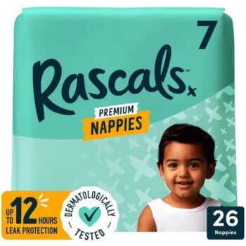Rascals Premium Size 7 Nappies (26)