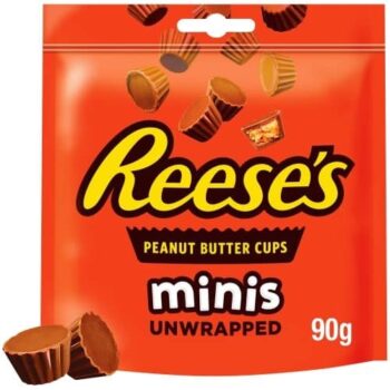Reese's Mini Peanut Butter Cups Unwrapped Chocolate Pouch (90g)