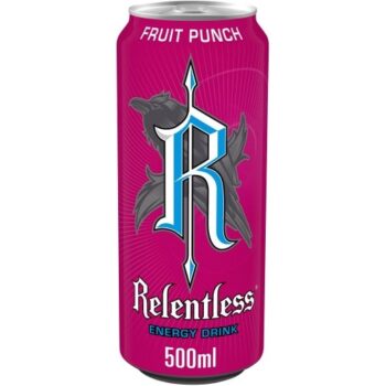 Relentless Fruit Punch Energy Drink (500ml)