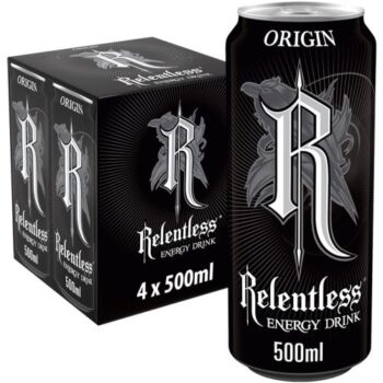 Relentless Origin Energy Drink Multipack 4x500 (4 x 500ml)