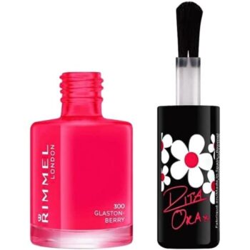 Rimmel 60 Seconds Super Shine Nail Polish Glaston-Berry (8ml)