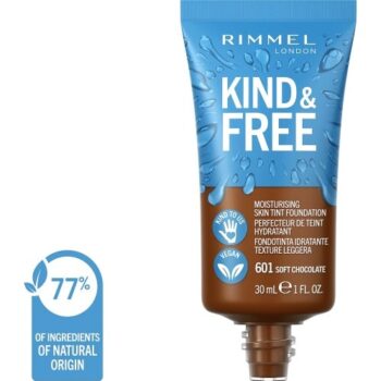 Rimmel London Kind & Free Moisturising Skin Tint Foundation Soft Chocolate