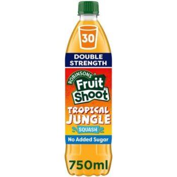 Robinsons Fruit Shoot Tropical Jungle Orange & Mango Squash (750ml)
