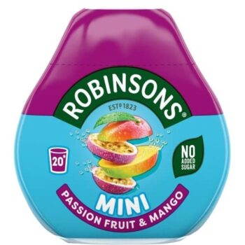 Robinsons Mini Passion Fruit & Mango No Added Sugar Squash (66ml)
