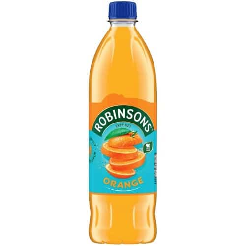Robinsons Real Fruit Orange Squash No Added Sugar (1 Litre)