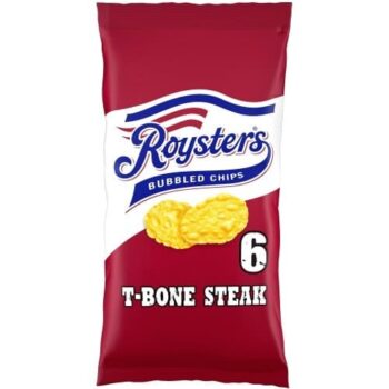 Roysters T-Bone Steak Multipack Crisps (6 x 21g)