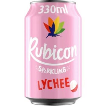 Rubicon Sparkling Lychee Juice Soft Drink (330ml)